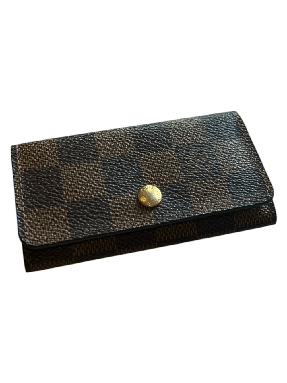 Louis Vuitton Damier Ebene Multicles 4 Key Holder | Made in Spain | w/dust bag